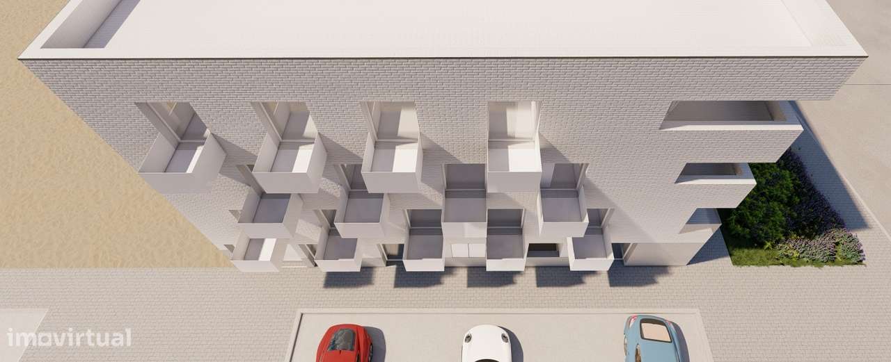 Apartamento T2 novo com piscina e garagem-46