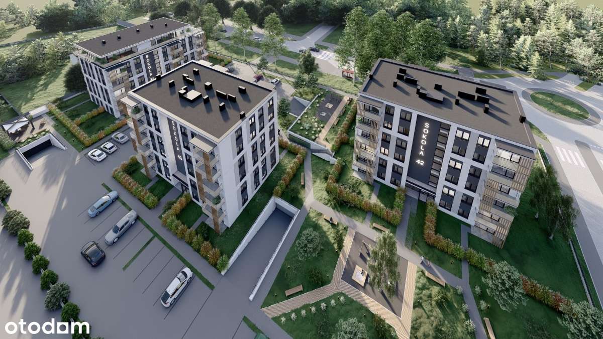 Mieszkanie 46 mkw - Sokola PARK 42-16