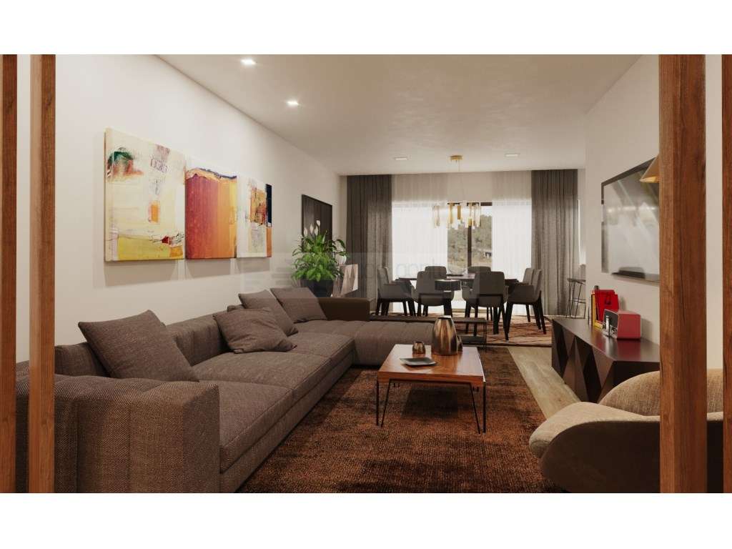 Apartamento T3 em condomínio privado com piscina-5