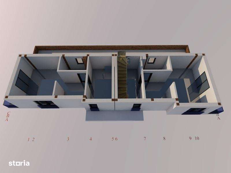 Duplex 3 cam 152 mp, curte 200 mp, Oasului - Imagine principală: 4/7