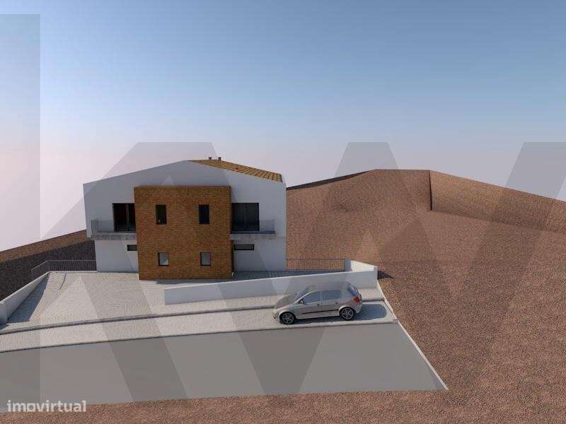 Terreno para construção 2 moradias geminadas | Projecto arquitetura ap - Grande imagem: 3/22