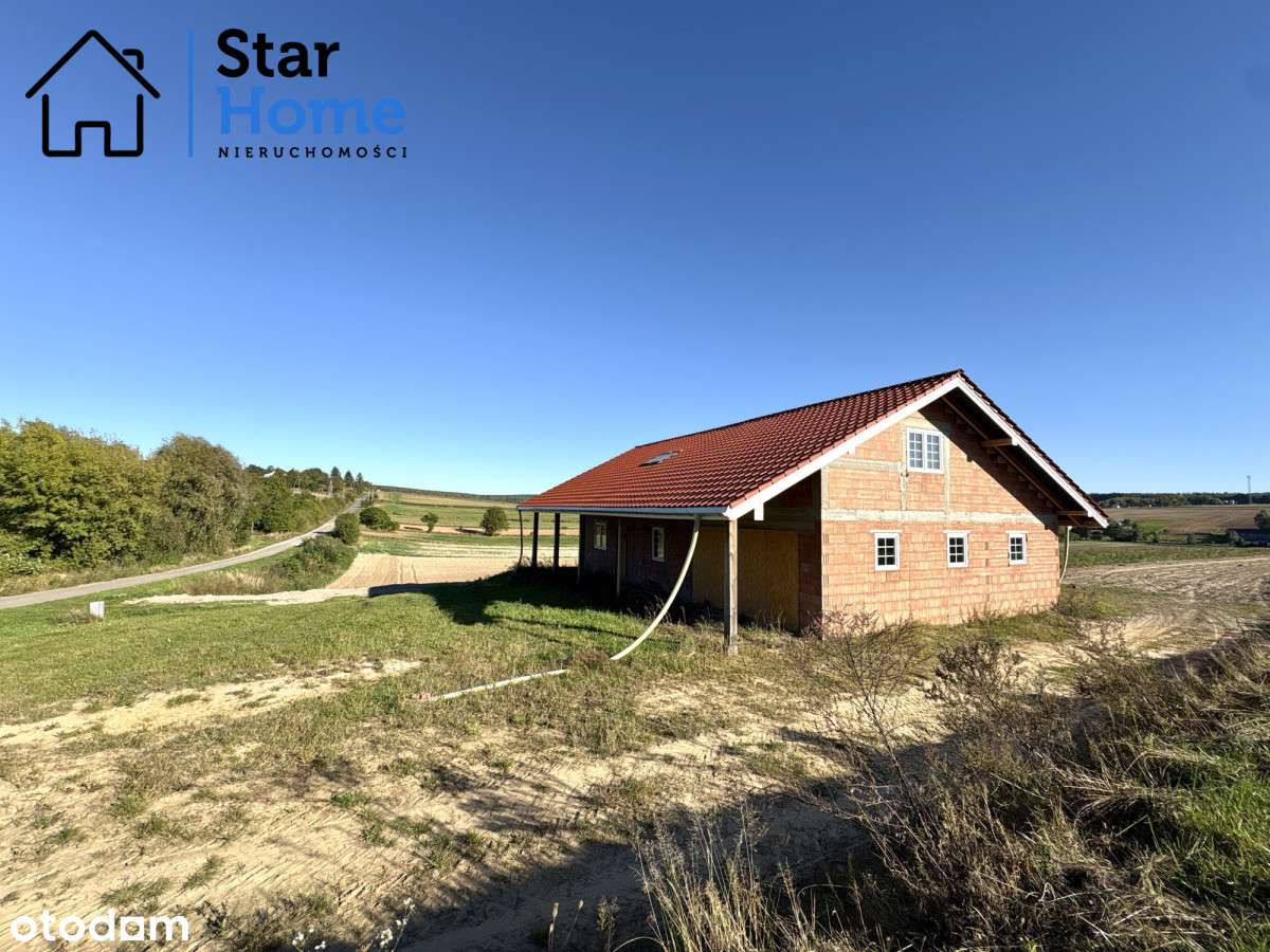 Sprzedam dom w surowym stanie zamkniętym Wierzba!-5