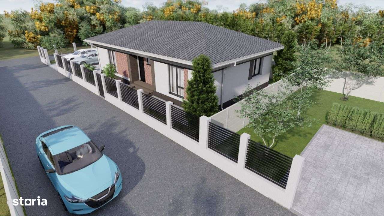 Imobiliare Domnesti - toate utilitatie parter 3 dorm 2 bai la cheie-5