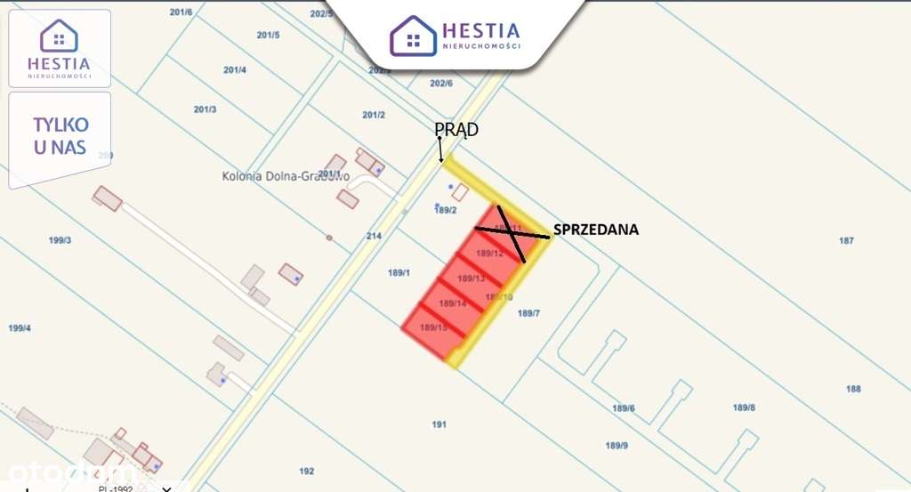Tylko 75 zł/ m2 - działki pod Stargardem - Pełny obrazek: 2/6