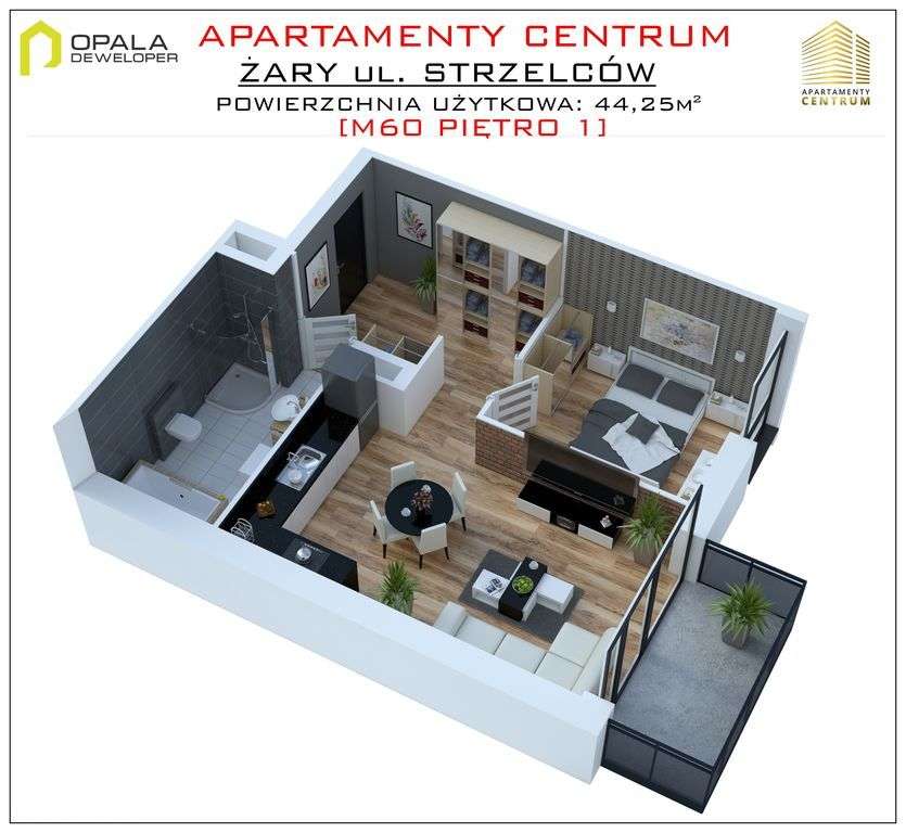 Wyjątkowy Najwyższy Budynek W Żarach Ul.Moniuszki-9