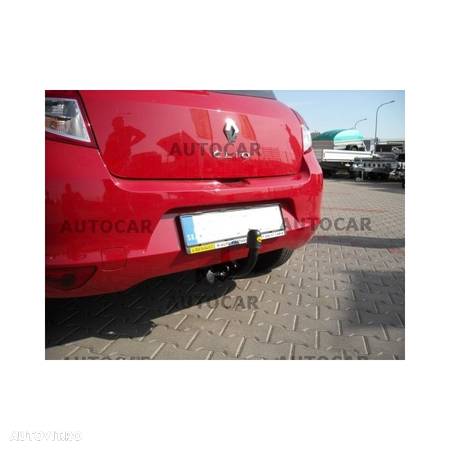 Carlig de remorcare pentru Renault CLIO - 3/5usi., (BRO/1, CRO/1) - sistem semidemontabil -cu suruburi - din 2005 pana 2009 - 5