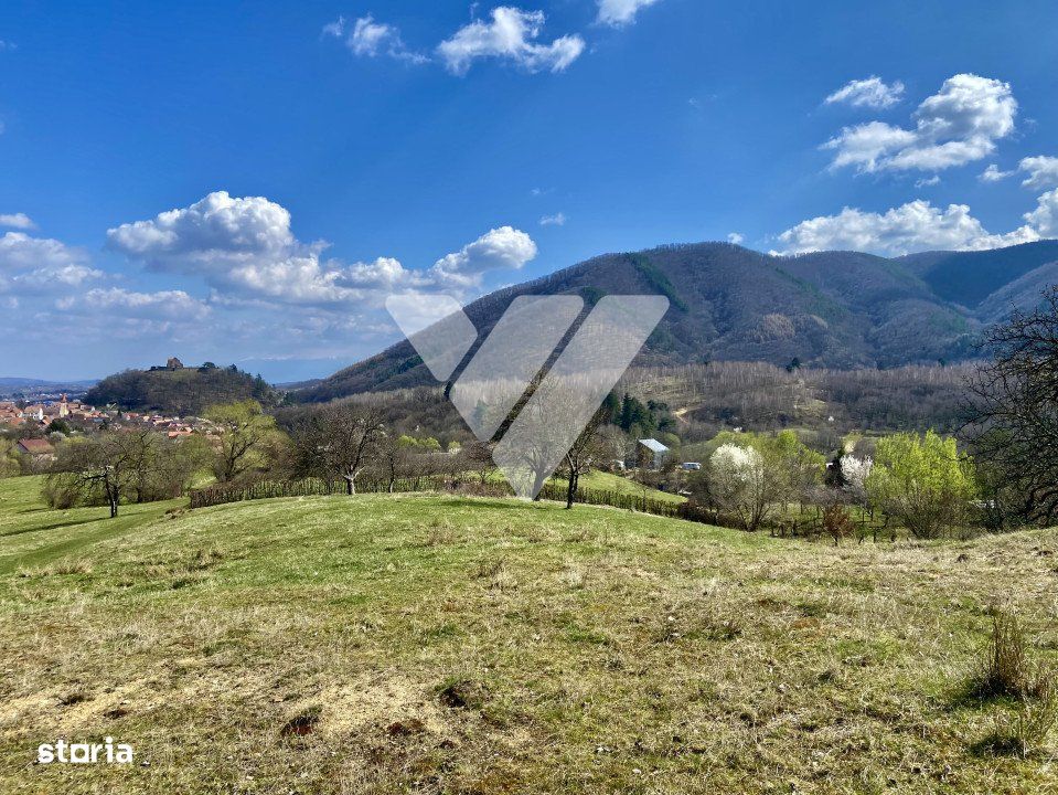 Teren extravilan - Cisnadioara - priveliste panoramica catre munte