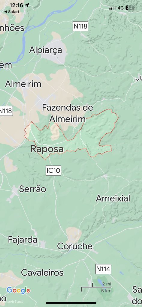 Coruche Raposa - Herdade 250 Ha , 27.000 Arrobas , plana