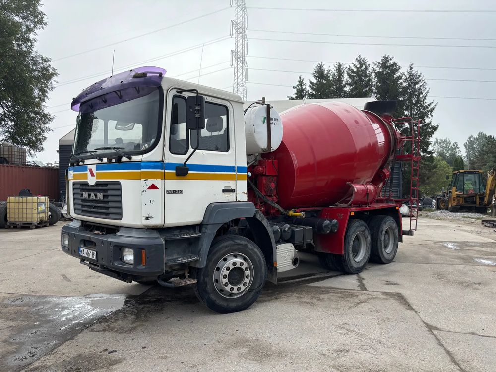 Man Betonomieszarka man 28.314 6x4 liebherr 8m3 2000