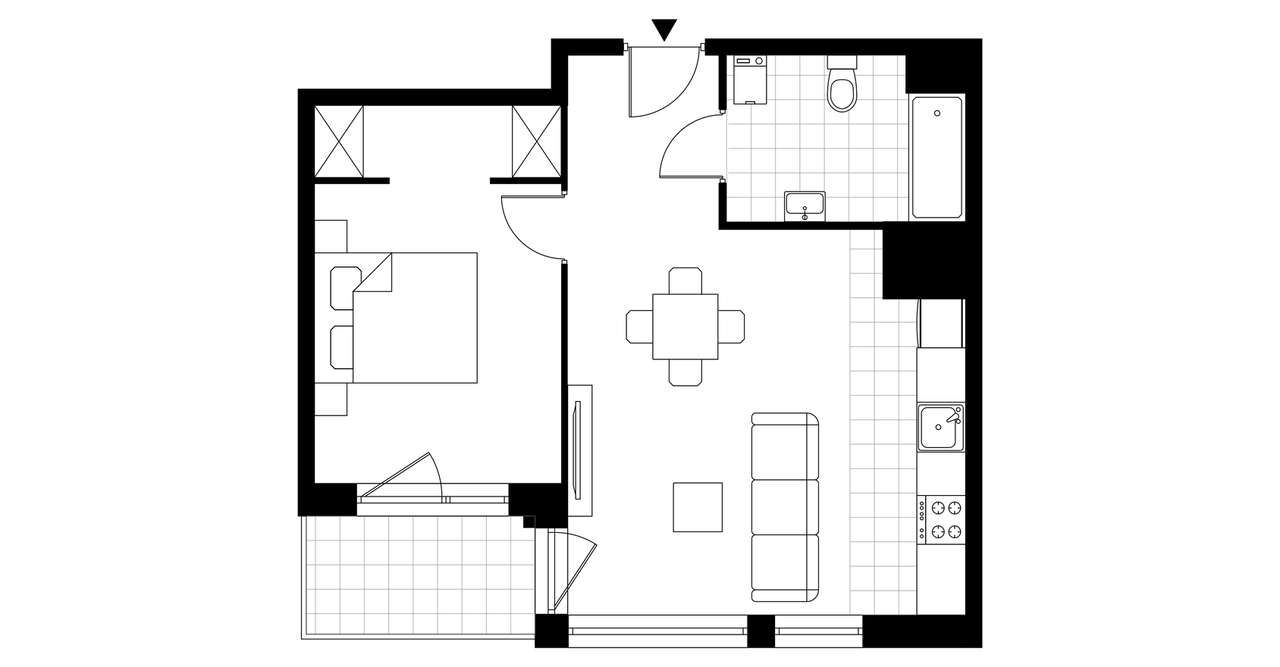 Sky Trust etap I​I | mieszkanie 2-pok. | M98 - Pełny obrazek: 5/10