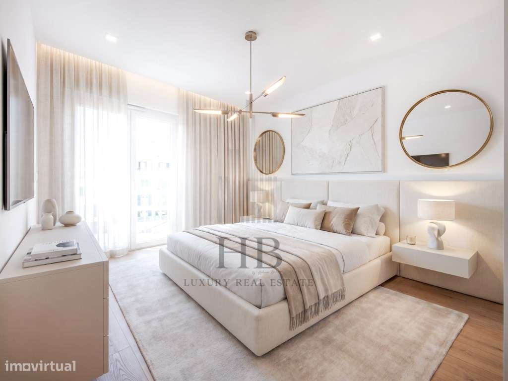 Apartamento T3 com varanda e vista Mar-21