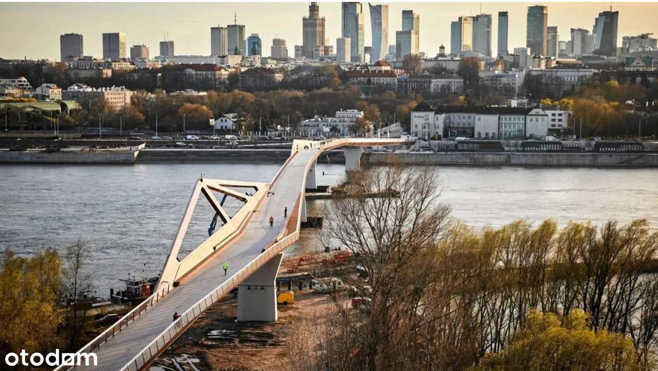 Kawalerka w Porcie Praskim| Metro 600m | Kładka |Bulwary |BEZ PROWIZJI-8