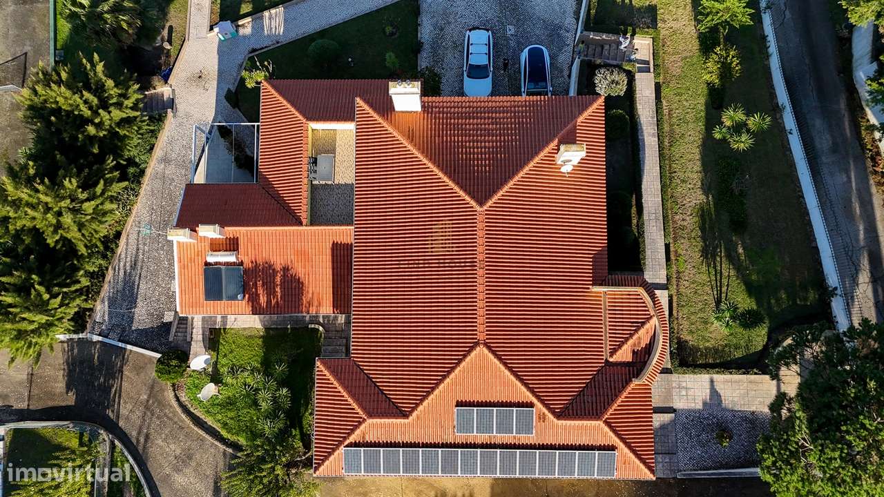 Moradia Isolada T4 com piscina, campo de ténis e logradouro em Cachoei-9