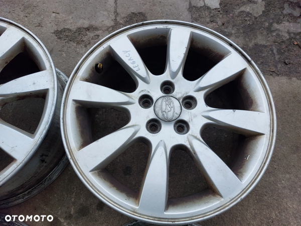 SUBARU LEGACY IV FELGI ALUMINIOWE R16 6.5J ET48 5X100 ORYGINAŁ PROSTE! - 4