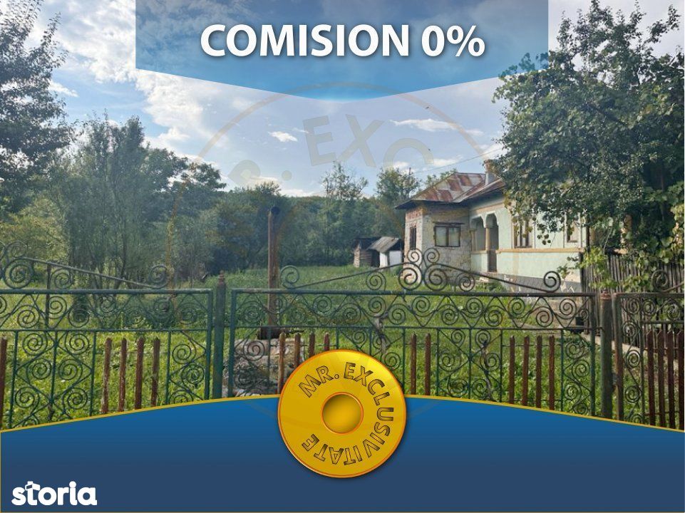 Casa + teren, Sat Glodu, Comuna Calinesti - Comision 0