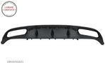 Difuzor Bara Spate cu Ornamente Evacuare Negre Mercedes C-Class C205 A205 Coupe Ca- livrare gratuita - 5