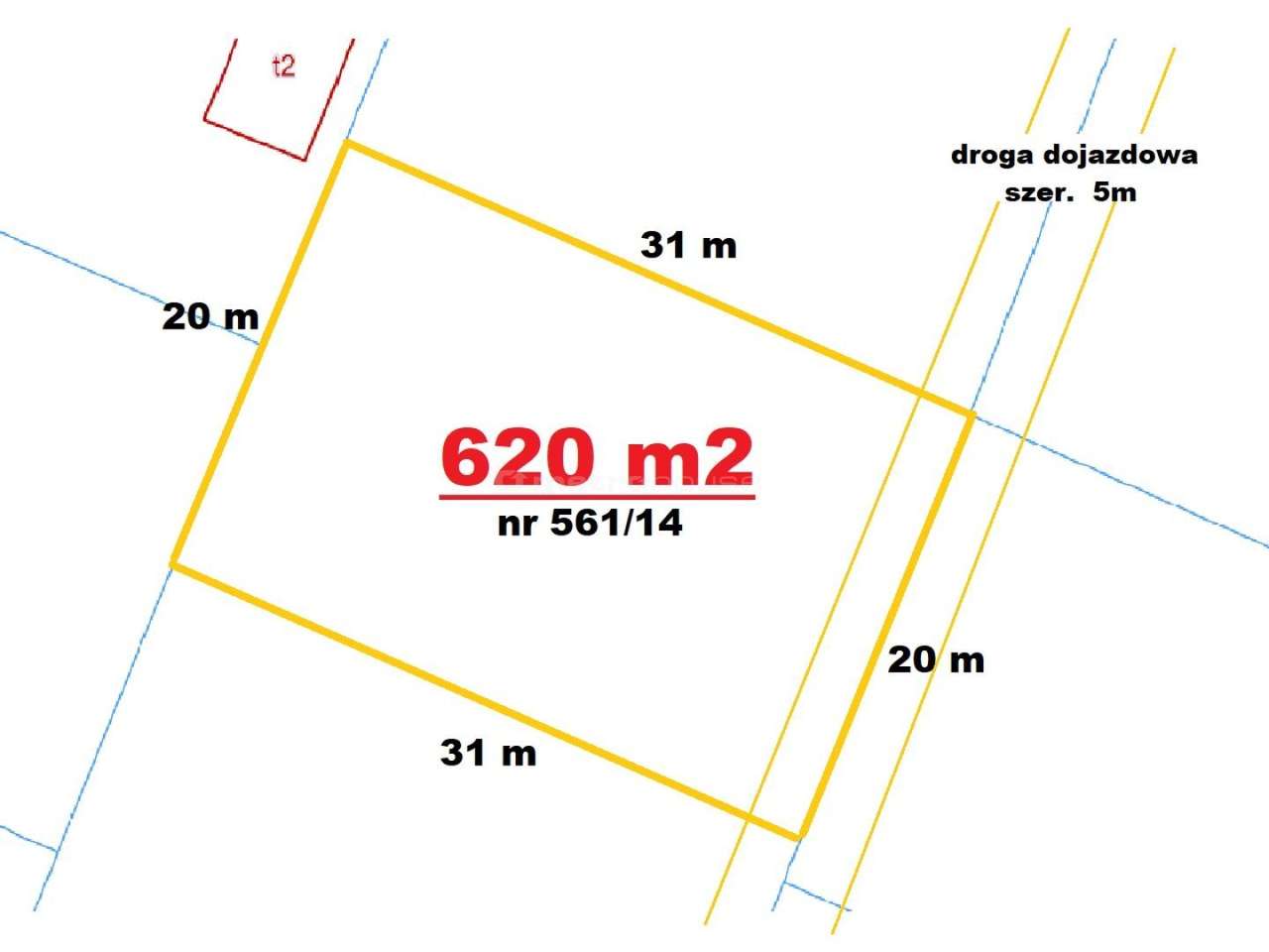 Działka w Radlinie  spokój, zieleń, szybki dojazd - Pełny obrazek: 2/7