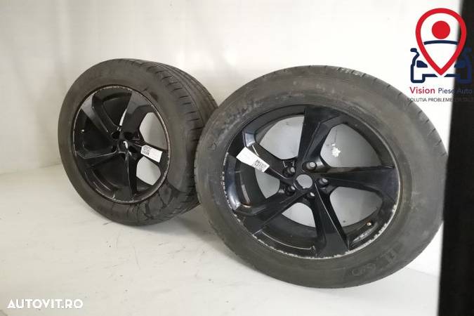 Jante Janta Originala 8.5 J R19 ET 45 Cu Anvelopa Goodyear Eagle Asynetric 2 255/55 R19 Jaguar F-Pa - 3