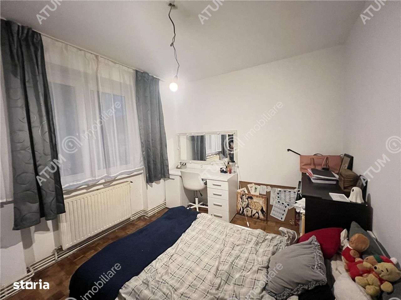 Apartament cu 4 camere 2 bai si balcon etaj 1 zona Rahovei din Sibiu - Imagine principală: 5/17