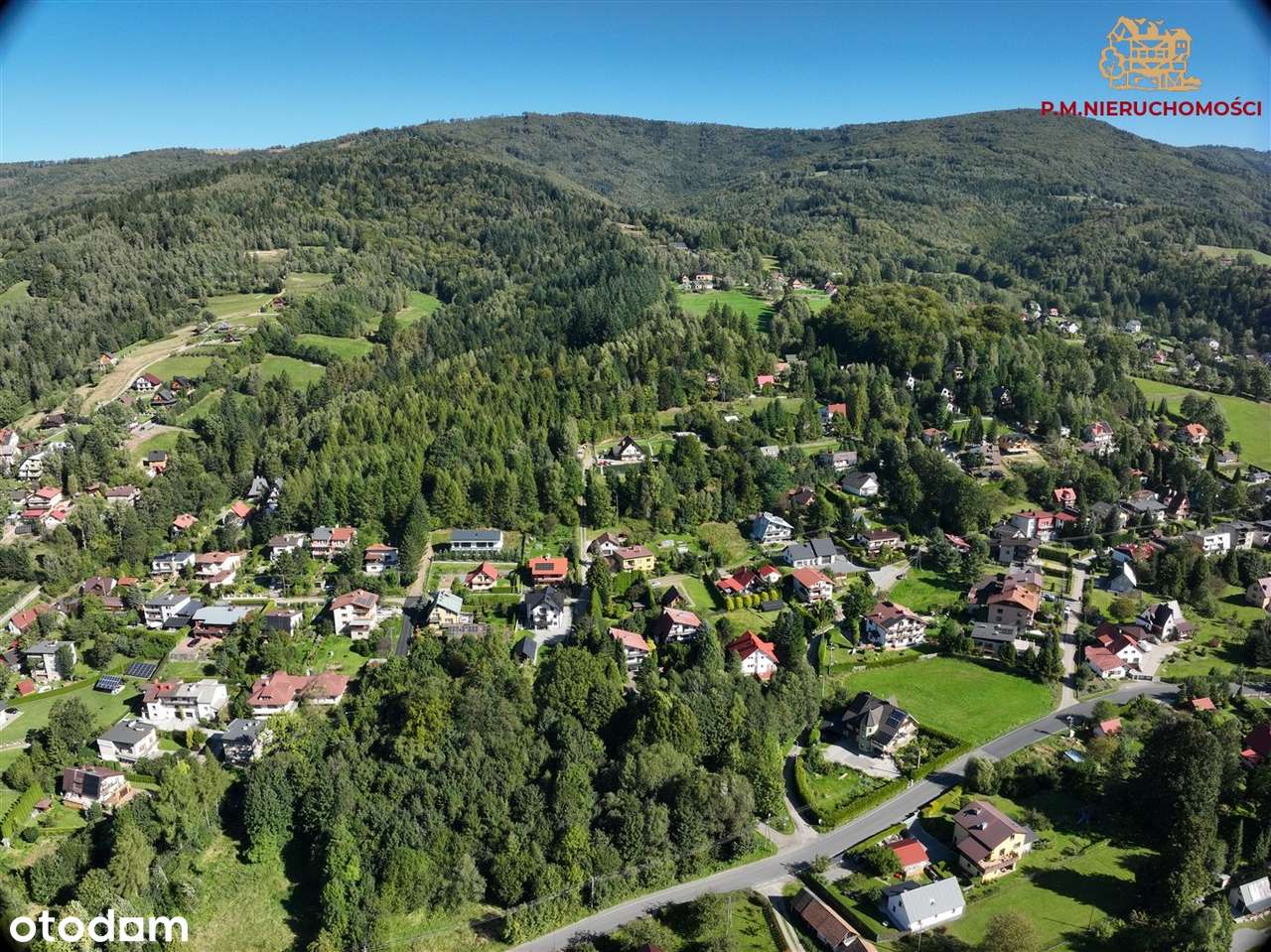 Piękna, widokowa działka z dwoma domami!!! - Pełny obrazek: 4/20