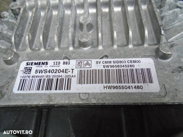 Calculator motor  Peugeot 407 2.0 HDI RHR din 2005 - 2