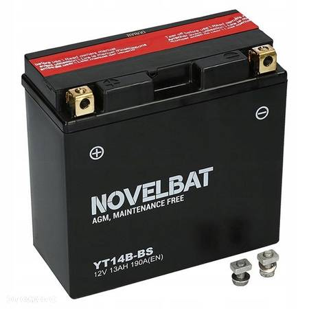 Akumulator Novelbat AGM 12V 13Ah YT14B-BS L - 1