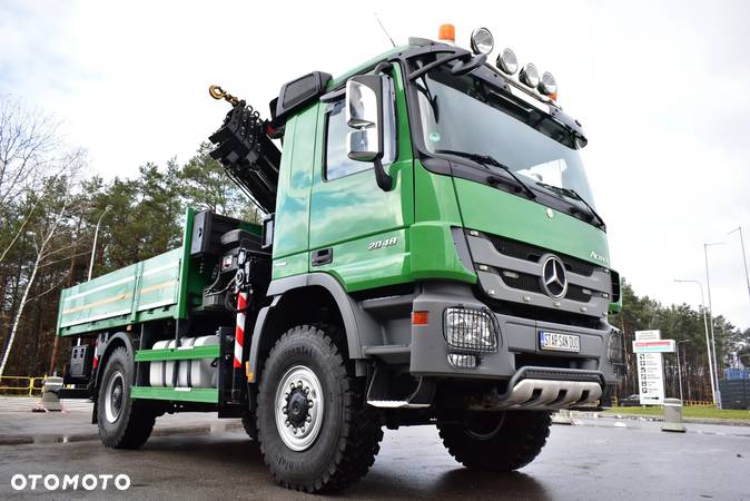 Mercedes-Benz ACTROS 2048 4x4 HIAB 288 ENERGETYK HDS Żuraw Dźwig KOSZ - 2