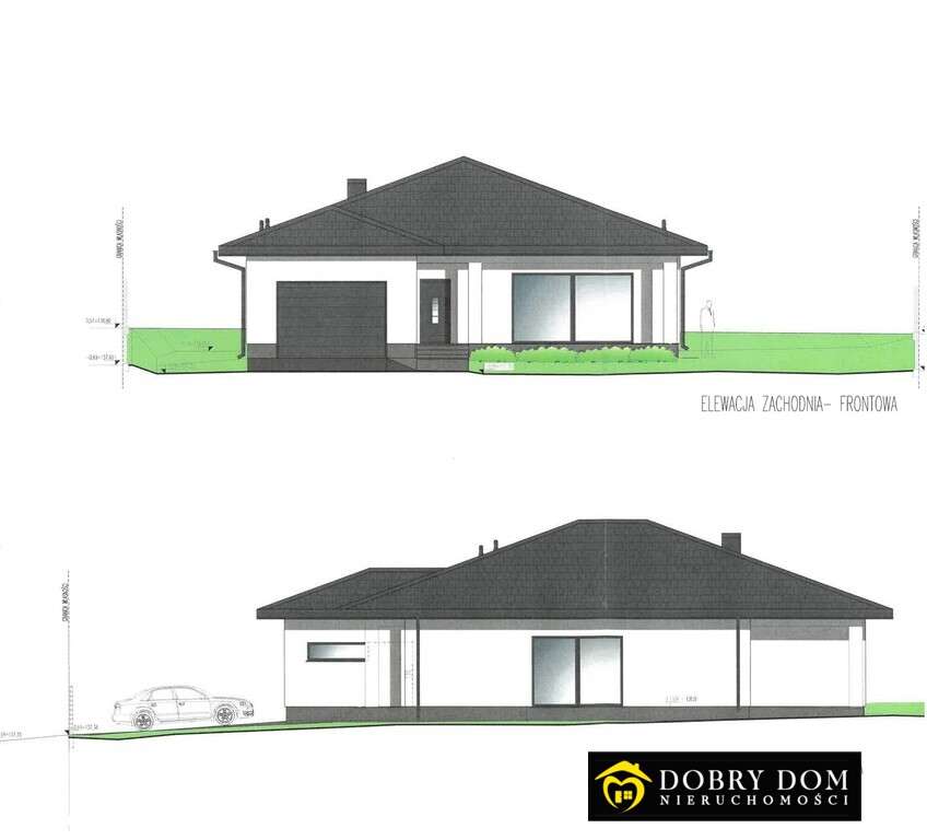 Oaza ciszy pod Białymstokiem | Parterowy dom 177m²