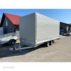 Autocar Remorca auto platforma universala trailer cu prelata  3500 de kg