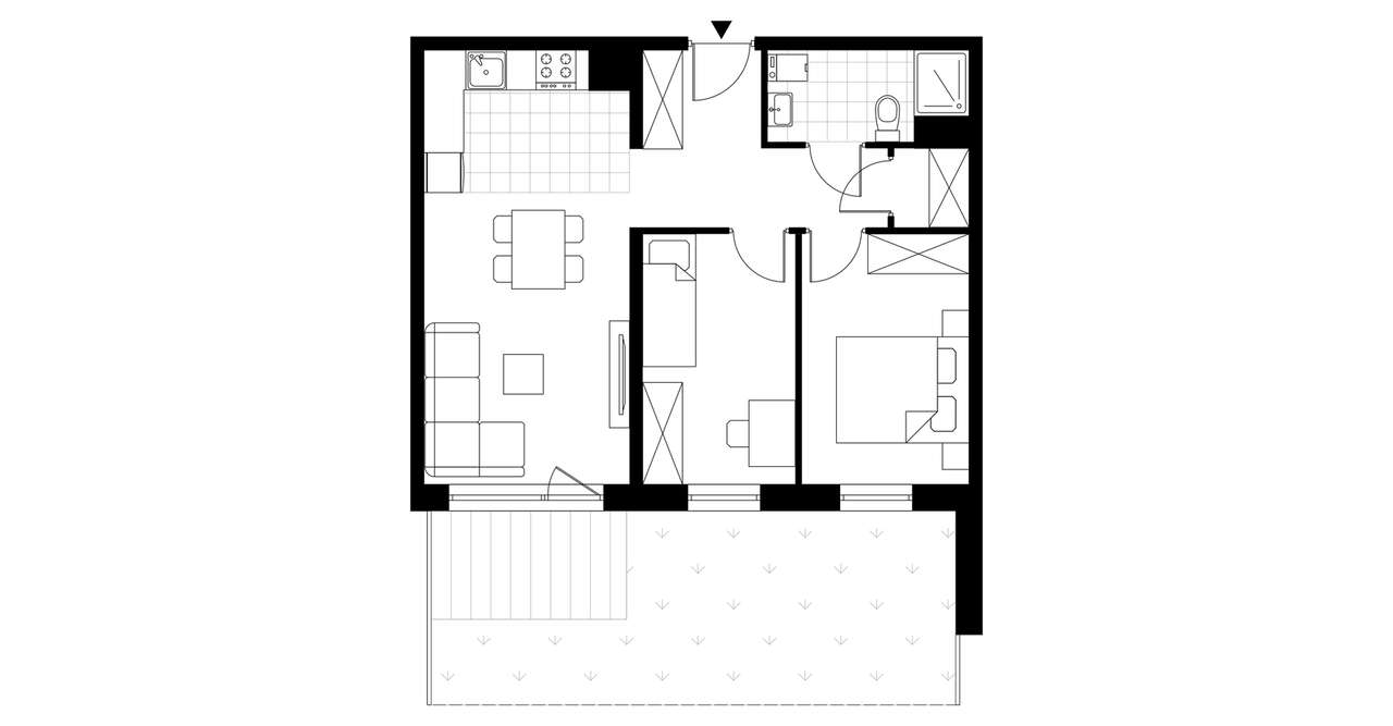 Mysłowice, Kwiatowa  | mieszkanie 3-pok. | A 0.01 - Pełny obrazek: 4/9
