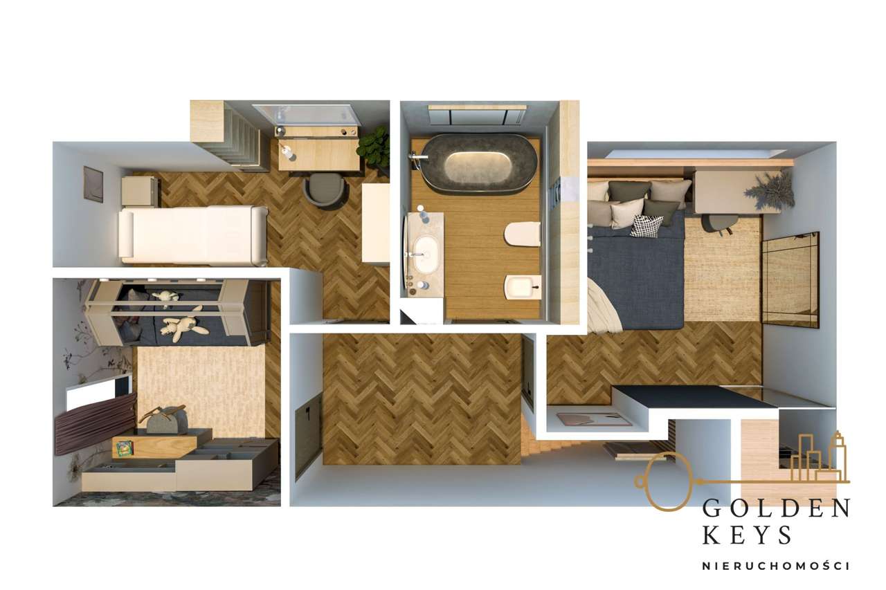 Mieszkanie  Z Ogródkiem w Andrychowie, Osiedle Leśny Strumyk-7