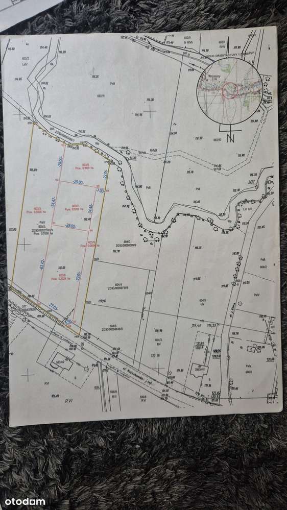 Działki w Chotkowie gm. Brzeźnica - Pełny obrazek: 5/7