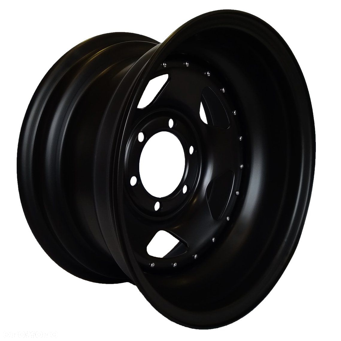 FELGI STALOWE CZARNY MAT 16X8 6X139,7 ET-25 NISSAN - 2