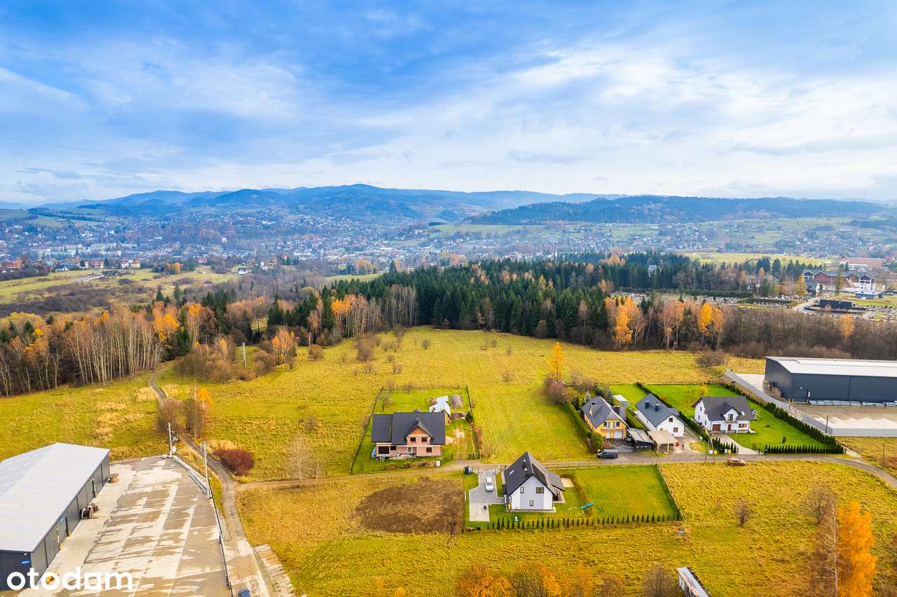 Działka z pozwoleniem w Rabce-Zdrój – media na miejscu, dwa wjazdy-11