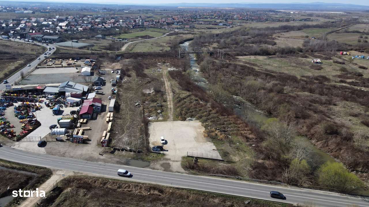 Teren pentru hale/depozite – 10.000 mp, deschidere 65 m – Str. Europa - Imagine principală: 3/7