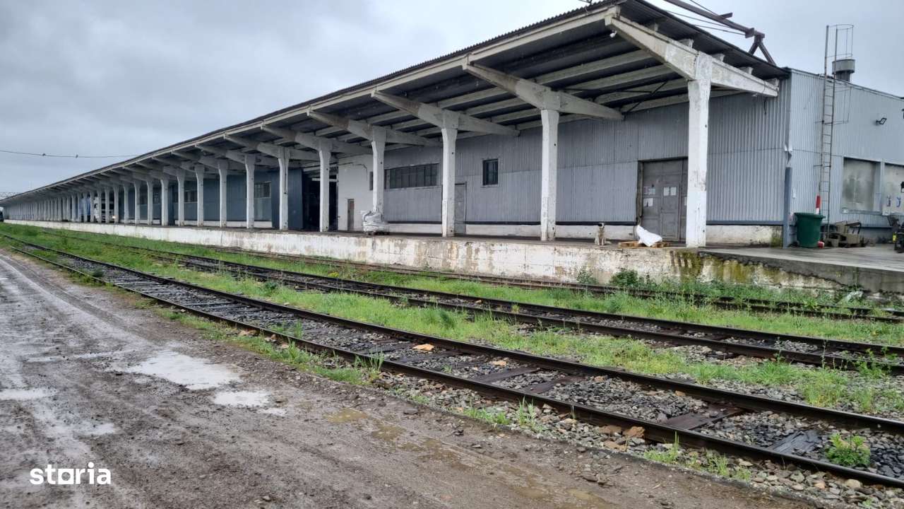 Hala de vanzare cu acces la cale ferata – Dornesti, Suceava-0