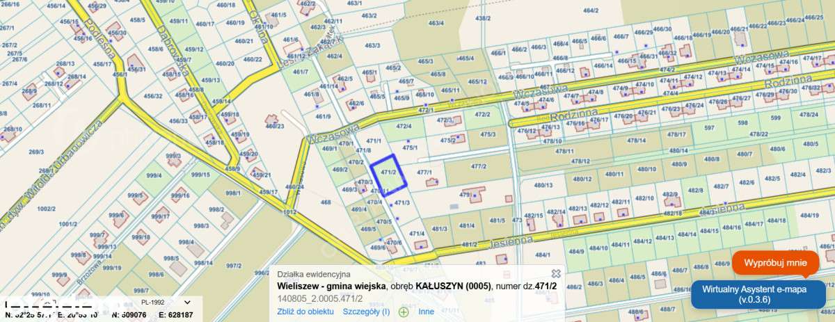 Działka 1107m2 - Mpzp - Kałuszyn gmina Wieliszew-3