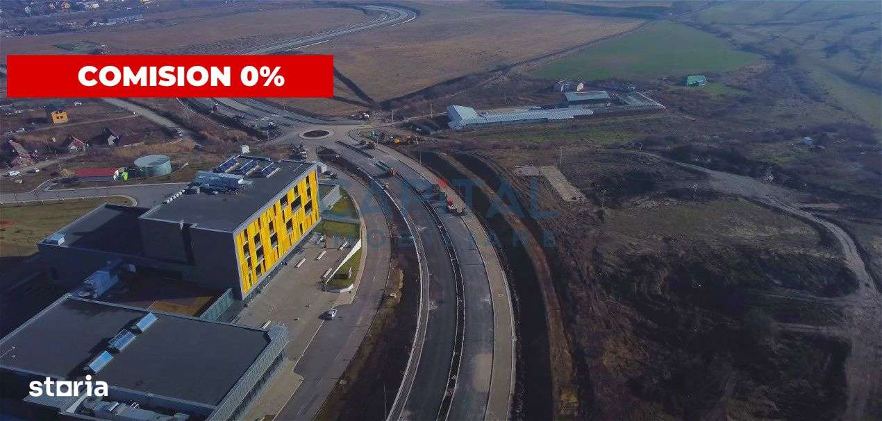 Comision 0%! Teren intravilan, Chinteni, Innovation Park - Imagine principală: 1/1
