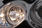 Faruri LED compatibil cu Mercedes Benz CLK W209 C209 Coupe A209 Cabrio (2003-2010) Crom - 3