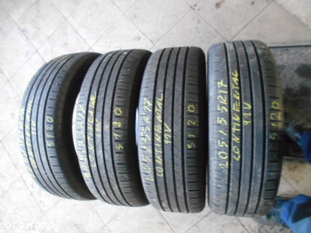 Opony 205/55r17 continental eco contact 6 6.7mm  lato komplet - 1