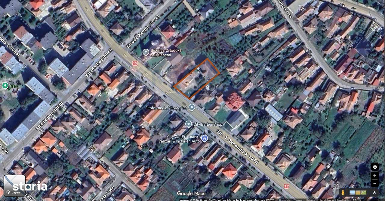 Proprietate rară – 1000 mp teren + 2 cladiri versatile-1