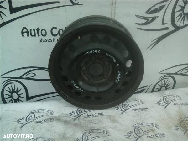 Janta tabla Opel Vectra B Zafira A Astra G An 2000 2001 2002 2003 2004 dimensiune 6JX15H2 ET49 cod 2 - 1