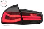 Pachet Exterior BMW Seria 3 F30 (2011-2019) cu Stopuri LED Rosu Fumuriu Semnal Din- livrare gratuita - 12