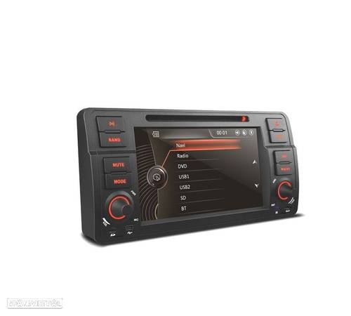 AUTO RADIO 2DIN 7" PARA BMW SERIE 3 E46 98-06 USB GPS TACTIL HD TIPO OEM - 4