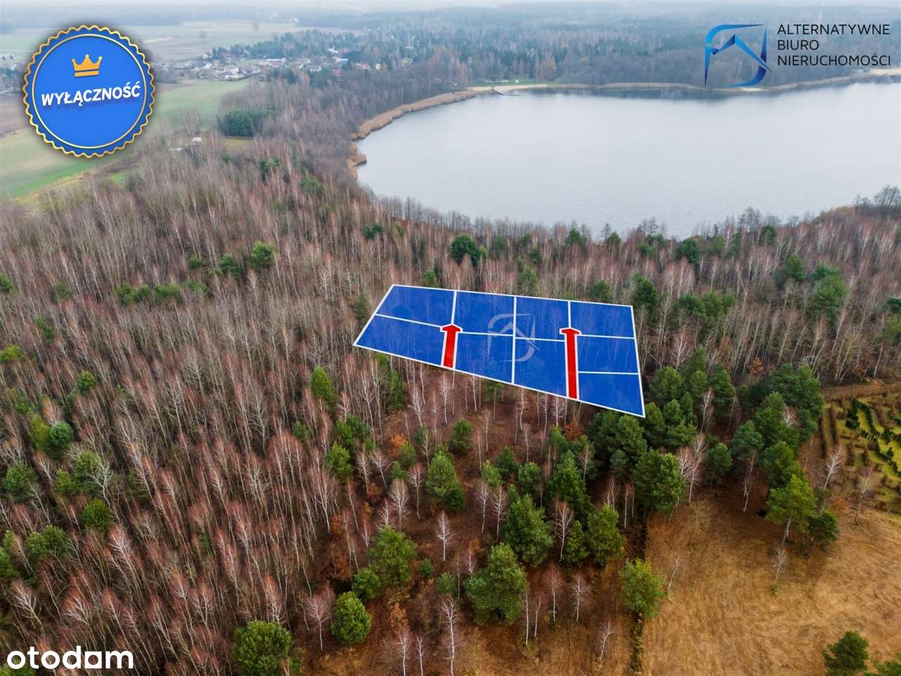 Działki rekreacyjne - 40 metrów od jeziora Łukcze - Pełny obrazek: 4/6