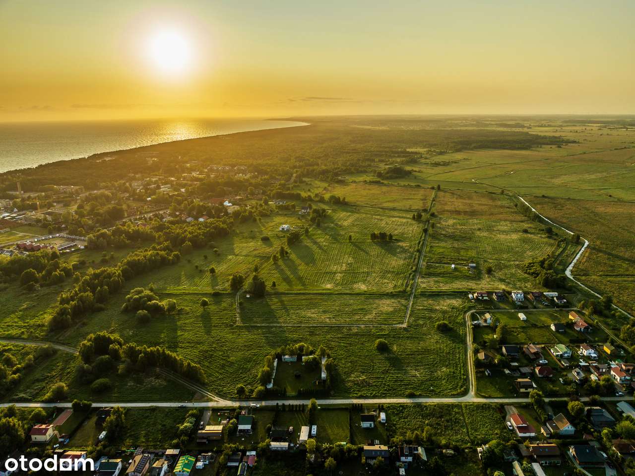 DZIAŁKA  REKREACYJNA  BUDOWLANA 700 m OD MORZA W DŹWIRZYNIE, FV VAT - Pełny obrazek: 5/10