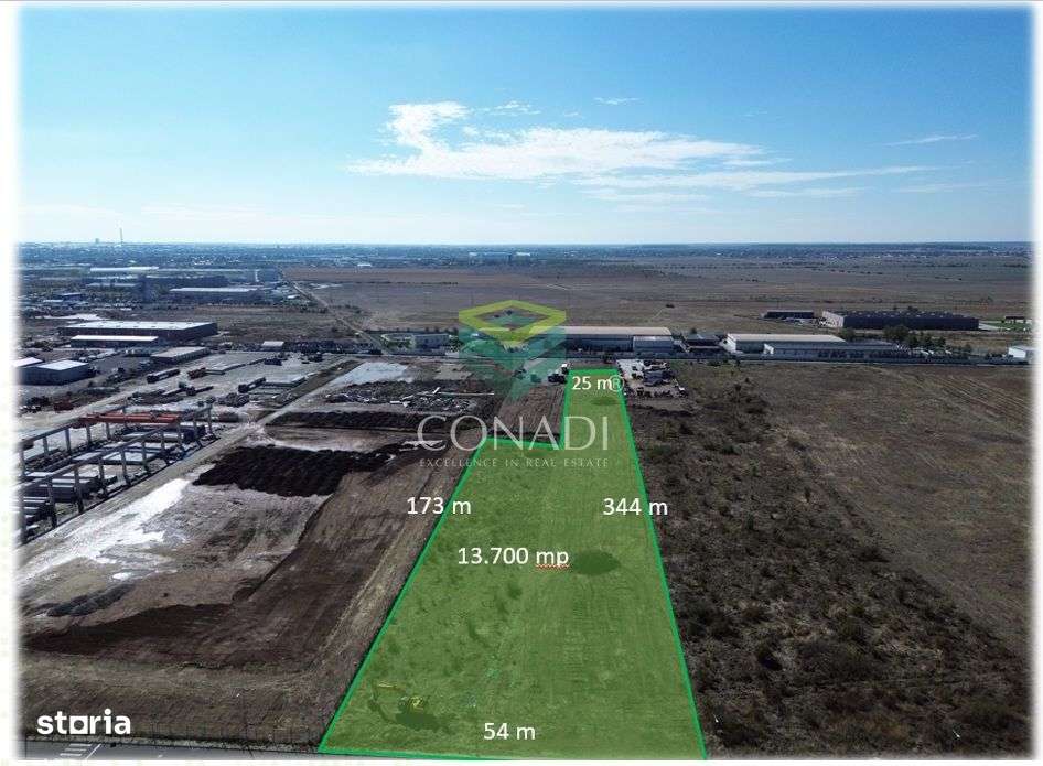Oportunitate - Teren Chitila - 13.700 mp - pretabil pentru hale - Imagine principală: 2/7