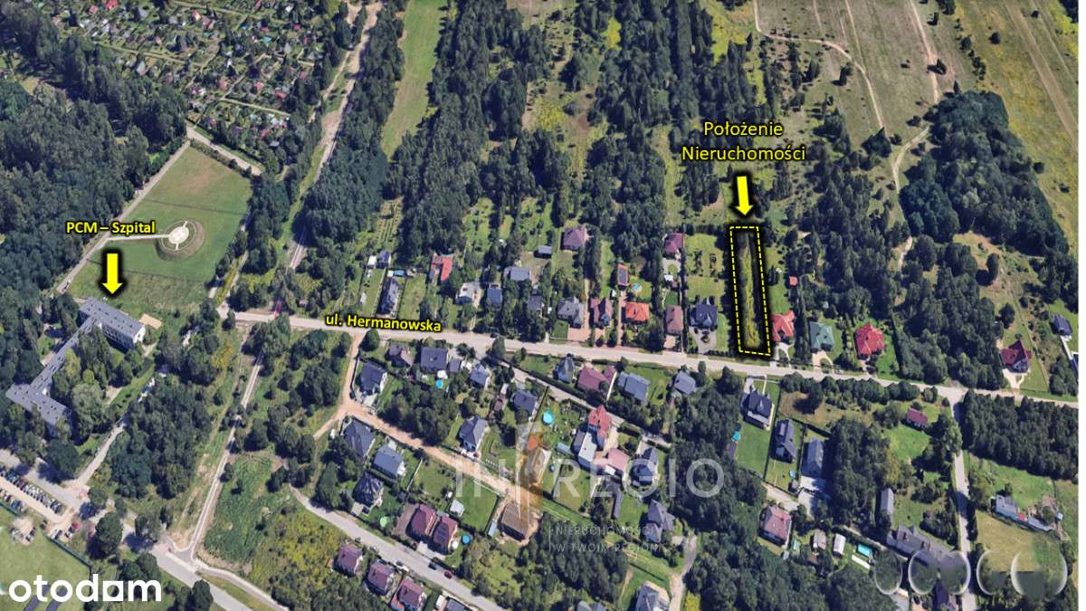 Sprzedaż działki budowlanej - Pabianice-1