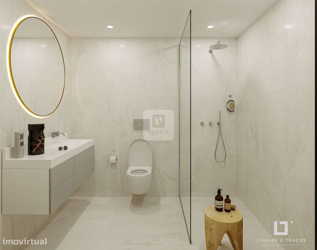 Apartamento T3, novo, com varanda em Arcozelo - Gaia. - Grande imagem: 4/10