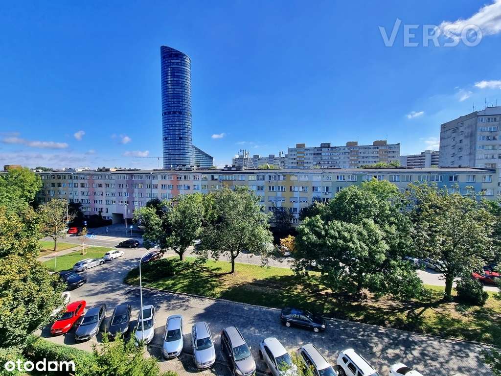 3 pokoje przy Rondzie Powstańców, niski blok WINDA-8